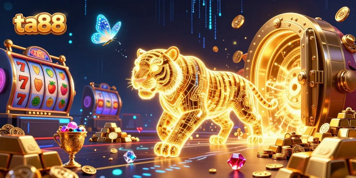 The ta88 digital casino features a light energy tiger and luxury game elements, promising thrilling play experiences.
