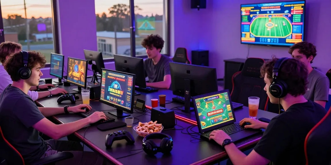 Players enjoying thrilling games on HAYWIN platform with vibrant atmosphere and engaging visuals.