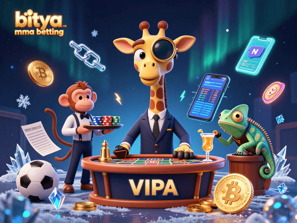 Experience the excitement of betya.com MMA betting with vibrant 3D characters gambling in style.