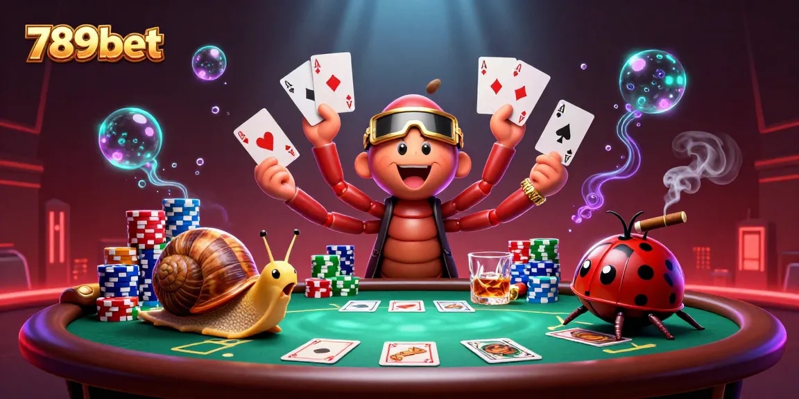 Trải nghiệm hấp dẫn tại 789bet với các nhân vật thú vị đang giao dịch poker.