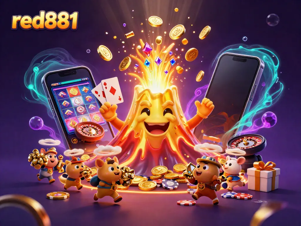 Spin golden winnings to unlock treasures with red881's exhilarating games.