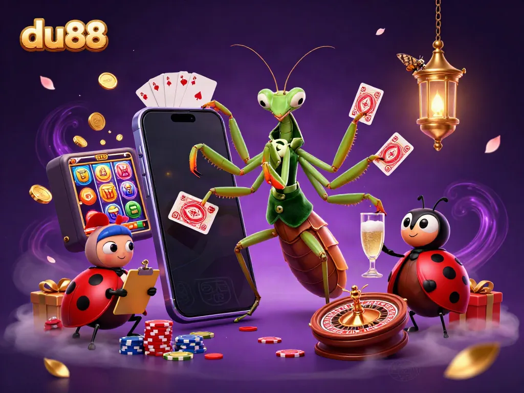 Engage with du88's vibrant casino world featuring dynamic characters and thrilling games.