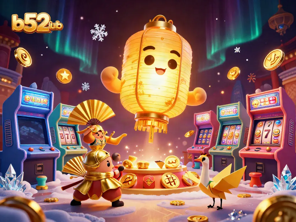 Experience thrilling gameplay at b52 club with vibrant slot machines and spirited characters.
